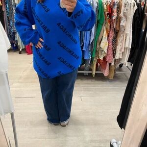 Balenciaga authentic unisex oversized sweater